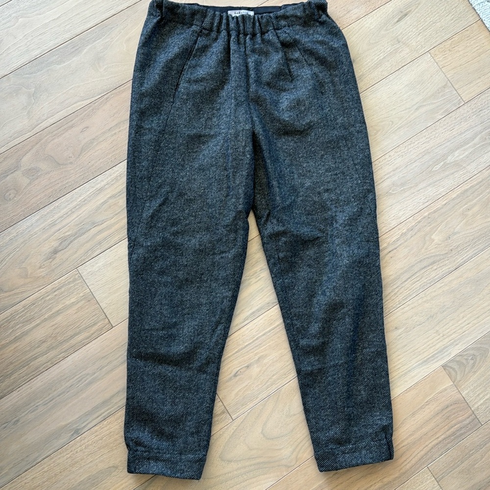 Babaton wool blend work pant with full lining- cropped